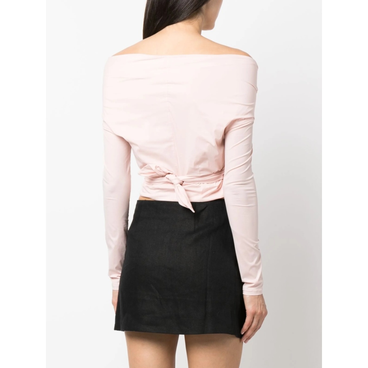 wraparound-style crop top - Img 4