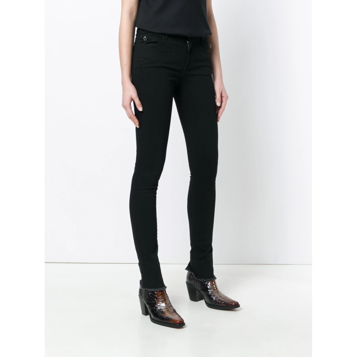 Zip detail skinny jeans - Img 3