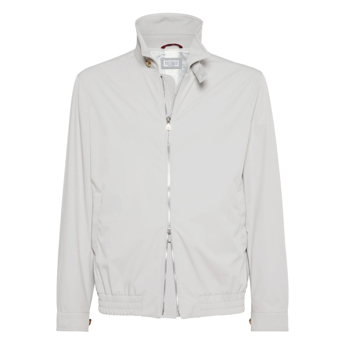 zip-up bomber jacket