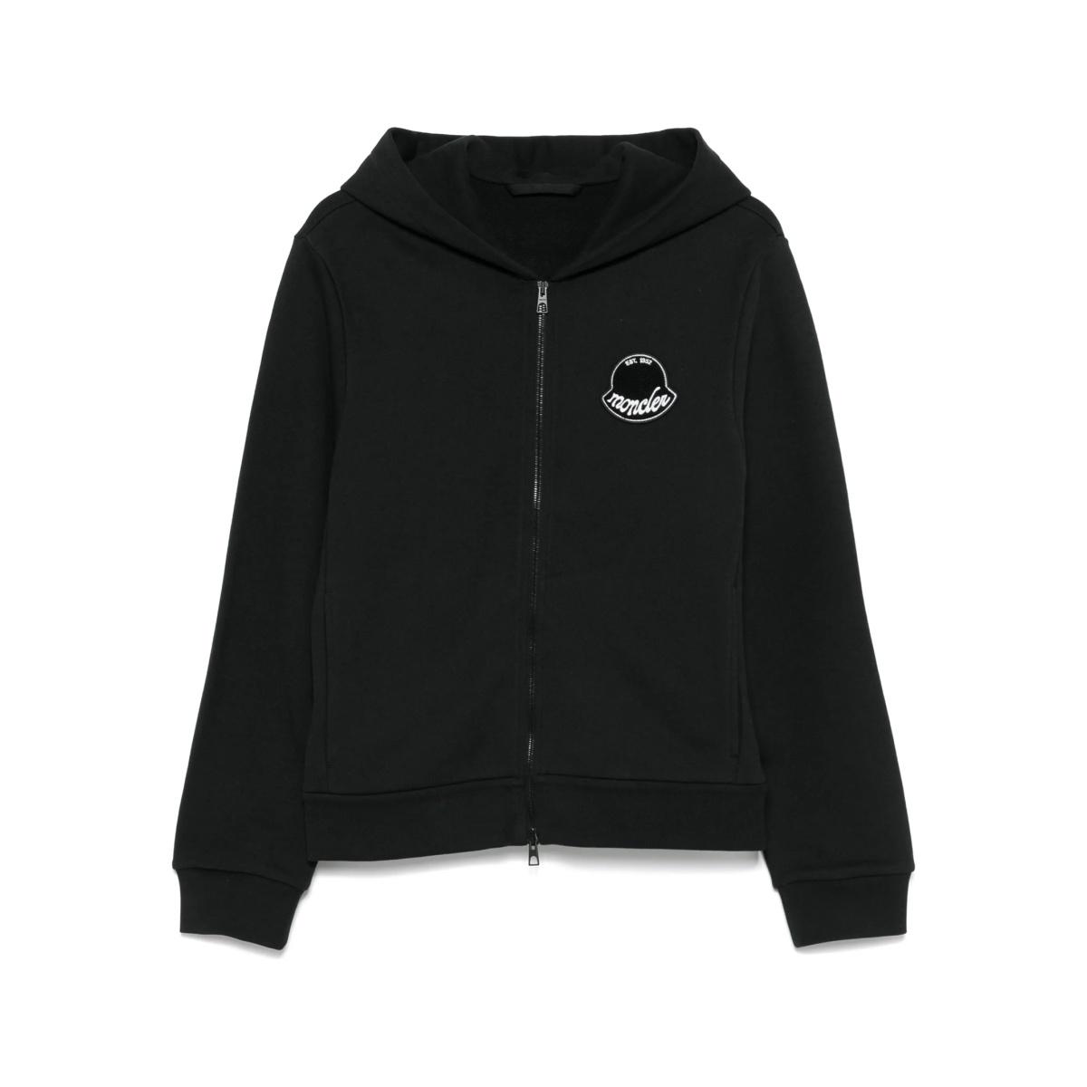 zip-up cardigan
