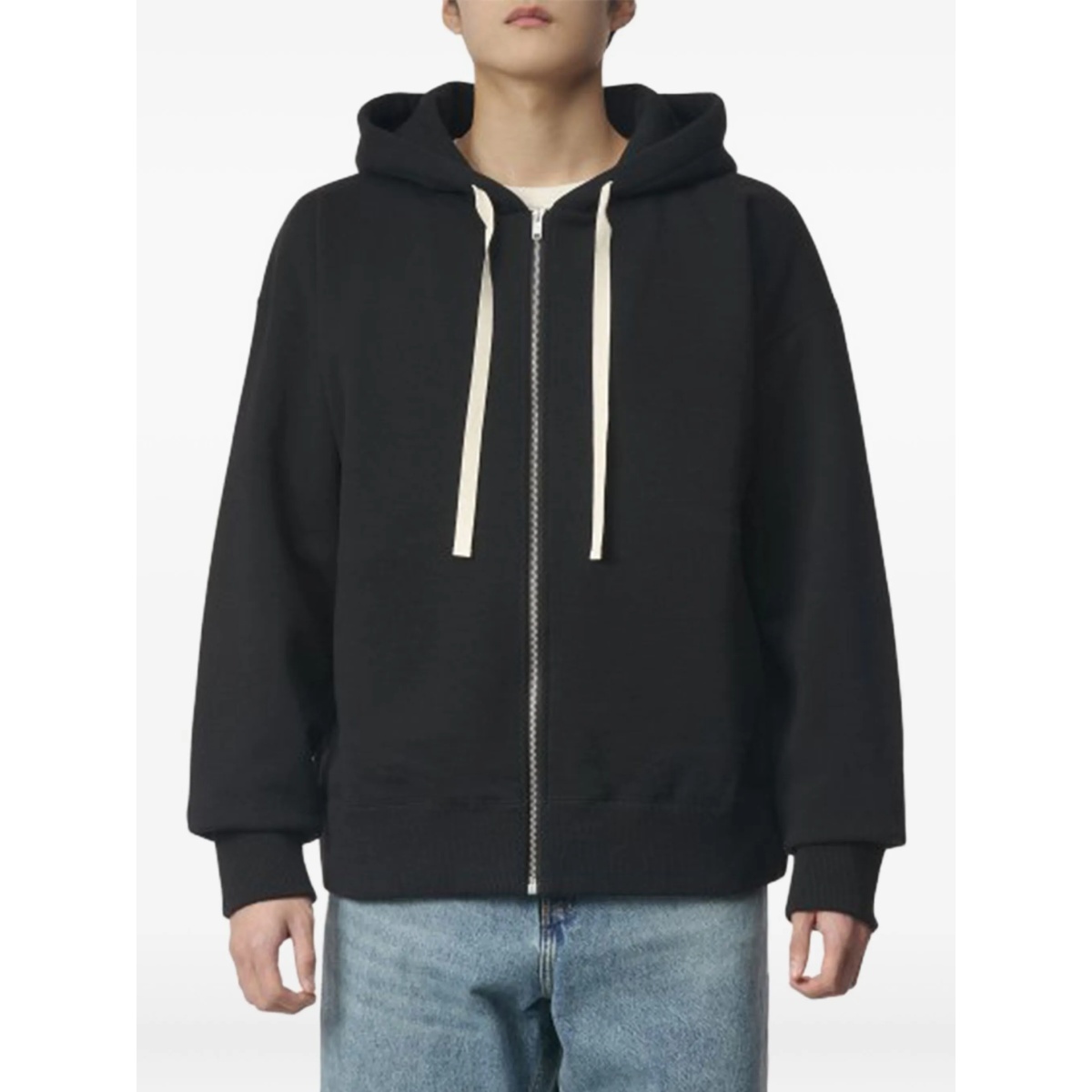 zip-up hoodie