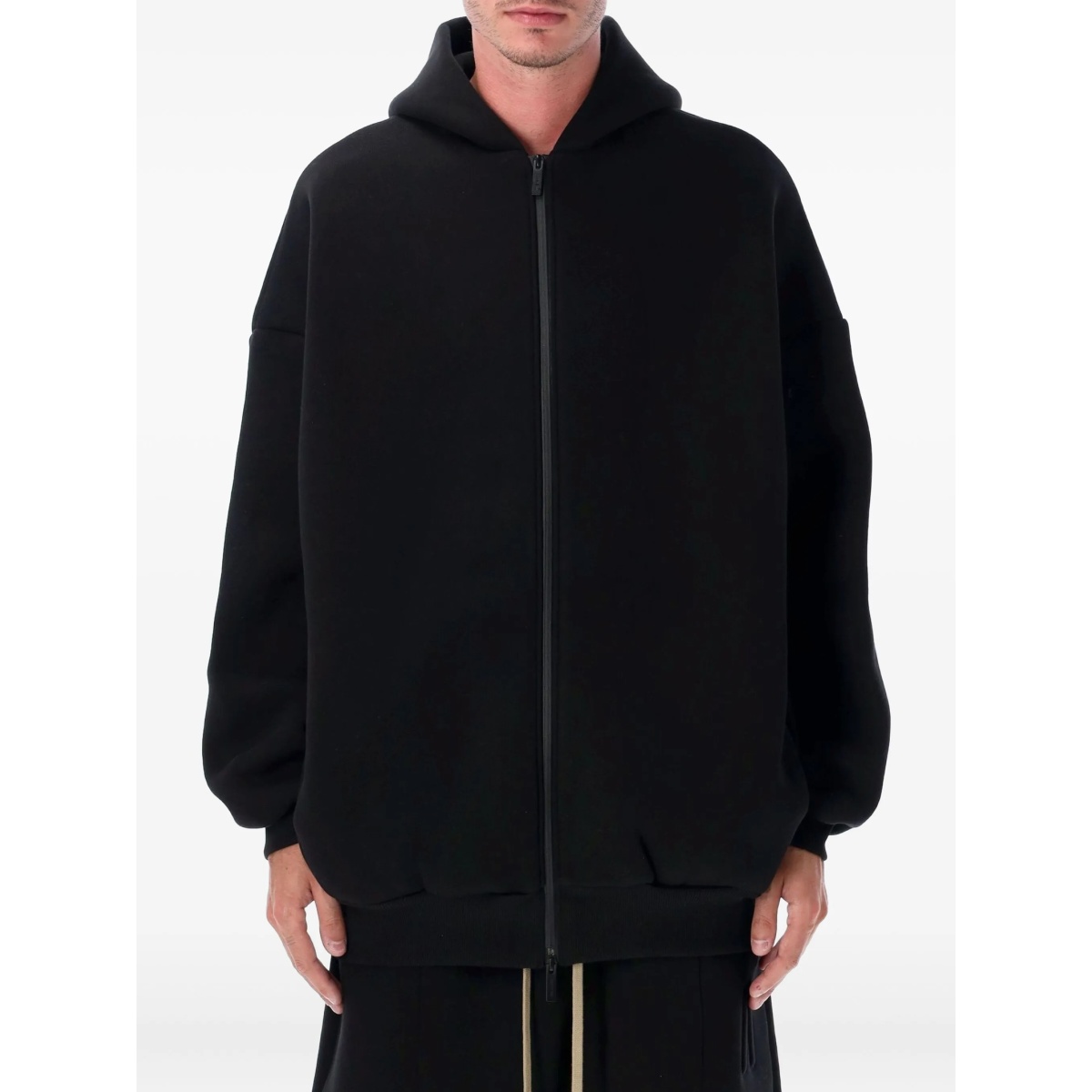 zip-up hoodie
