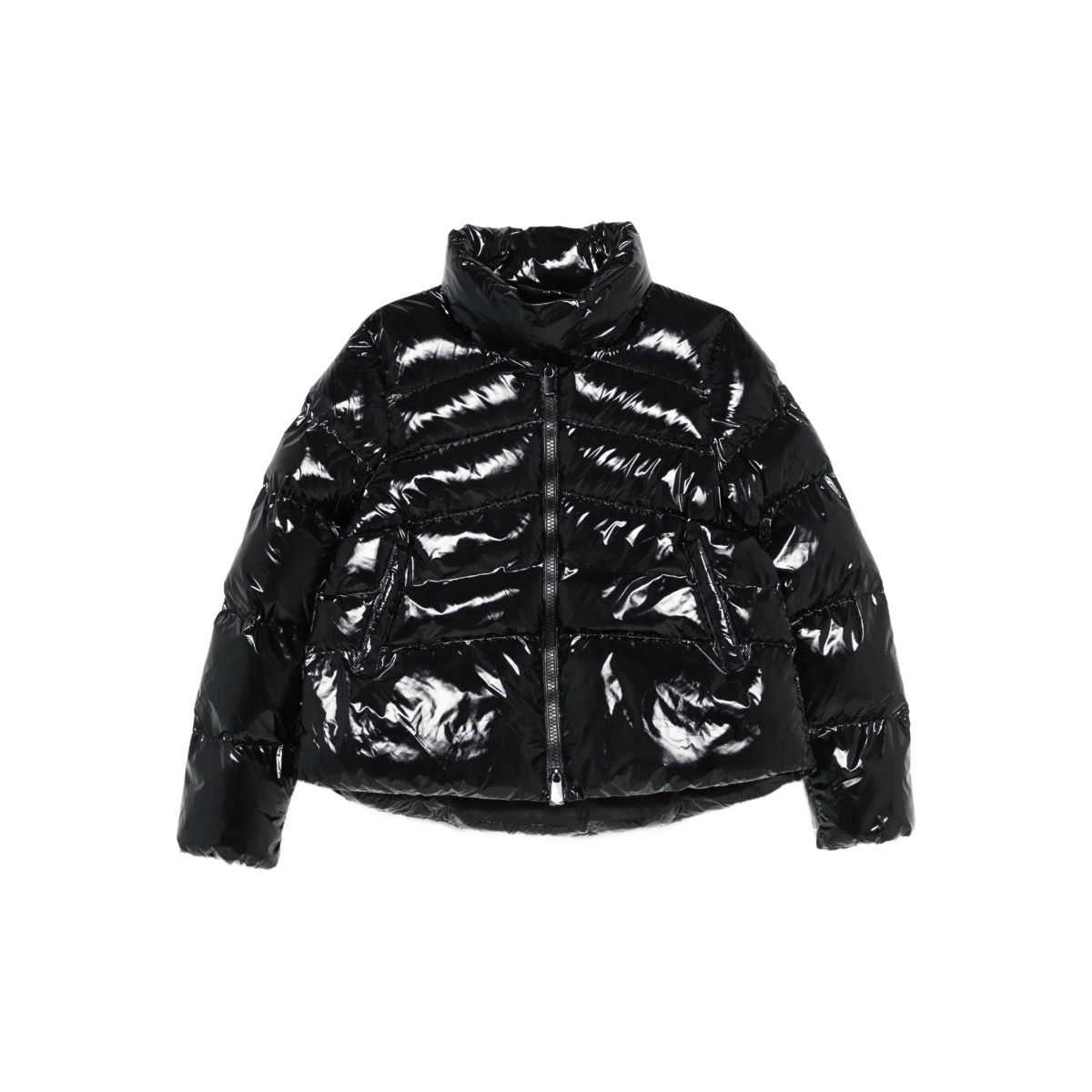 zip-up puffer jacket