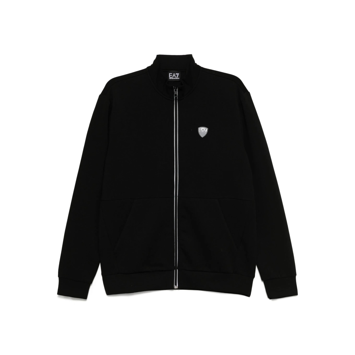 zip-up sweat jacket