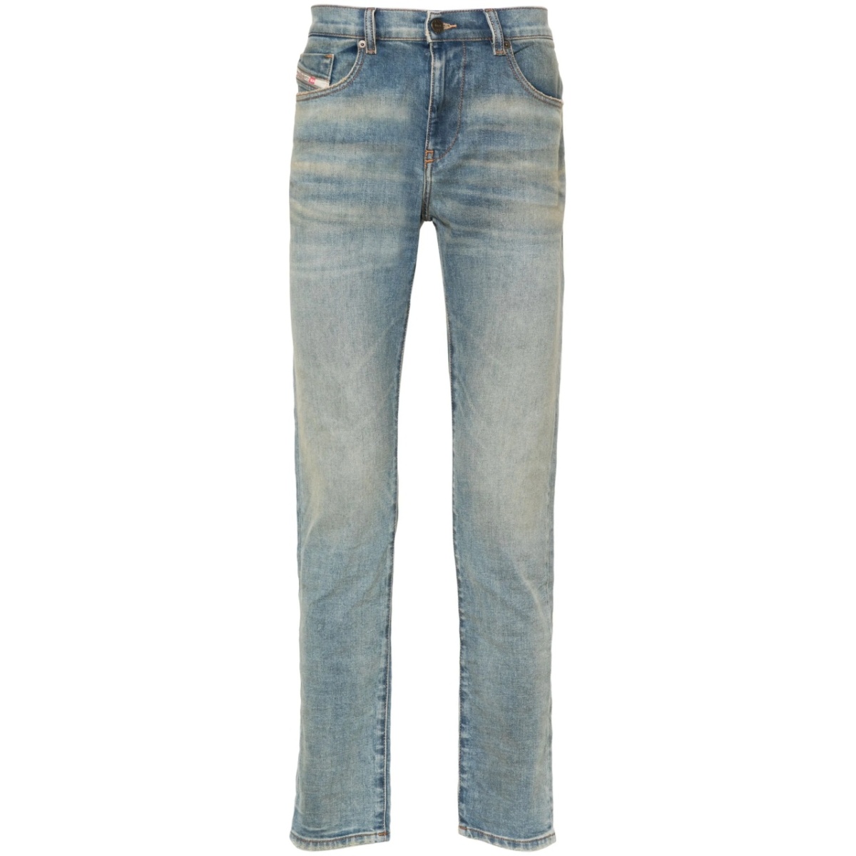 2019 D-Strukt 09h50 mid-rise slim-fit jeans