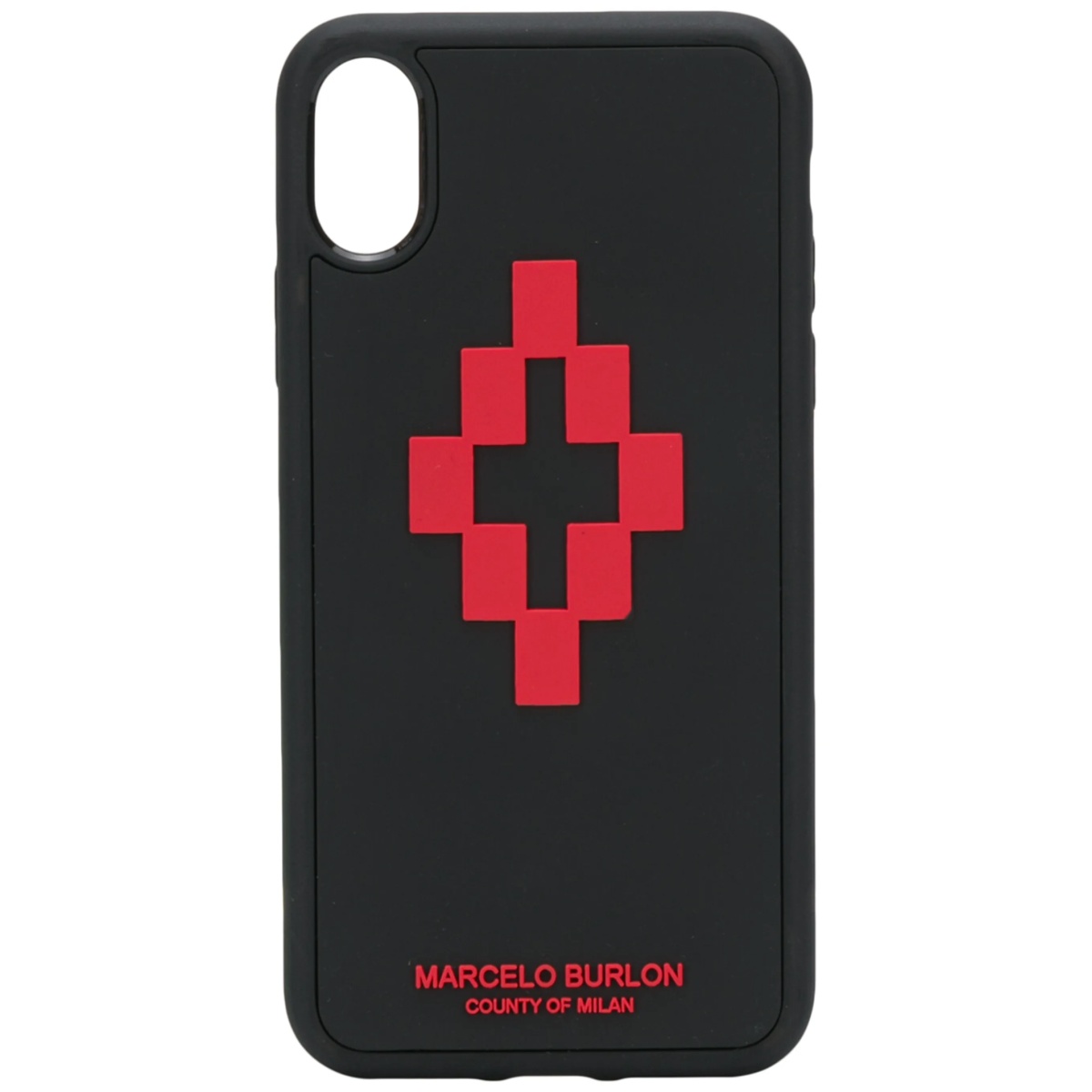 3D cross logo iPhone XS case