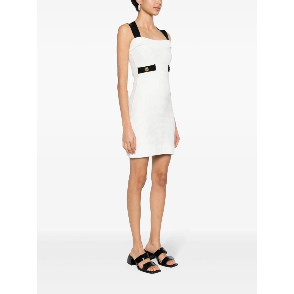 3D-knit double-strap minidress - Img 3