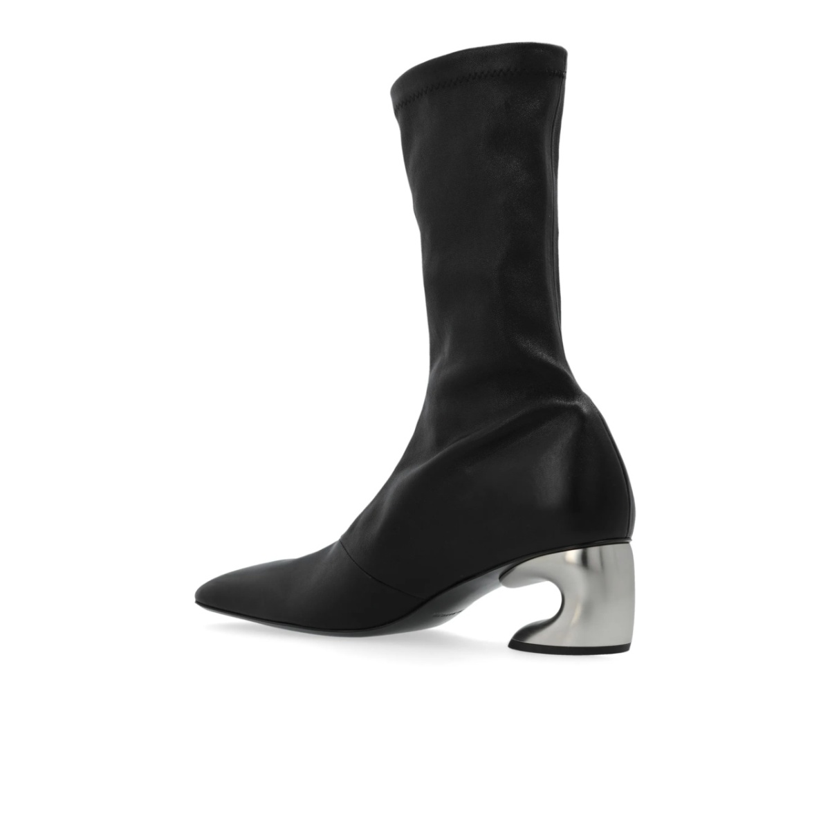 60mm contrast-heel ankle boots - Img 5