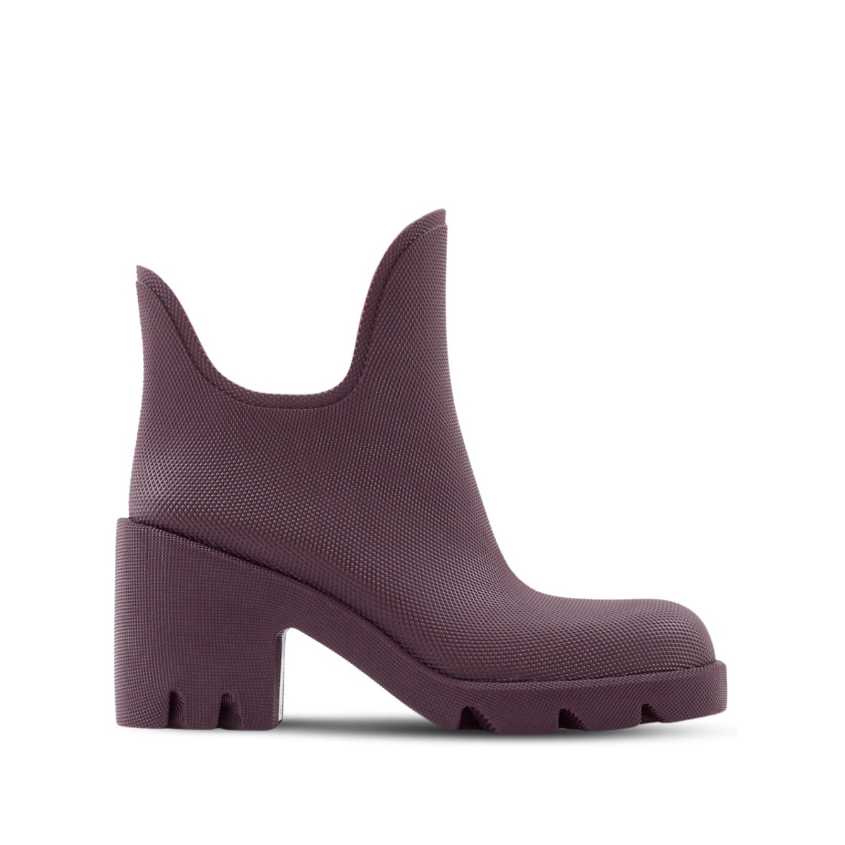 70mm round-toe slip-on boots