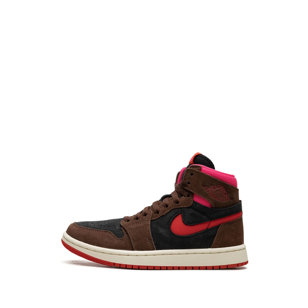 Air Jordan 1 Zoom Air CMFT "Cacao Wow/Picante Red/Black/Hyper Pink" sneakers - Img 5