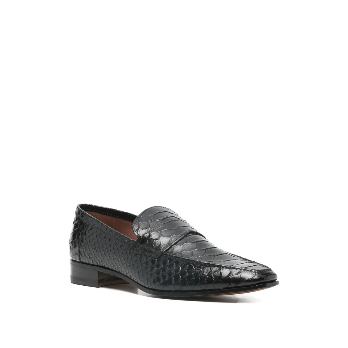 Alain reptile-effect loafers - Img 2