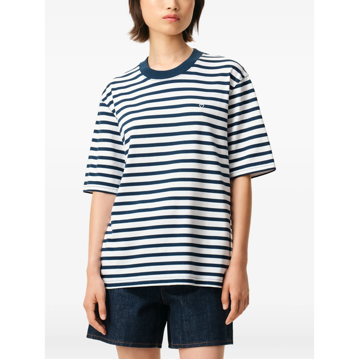 Ami De Coeur patch T-shirt - Img 3