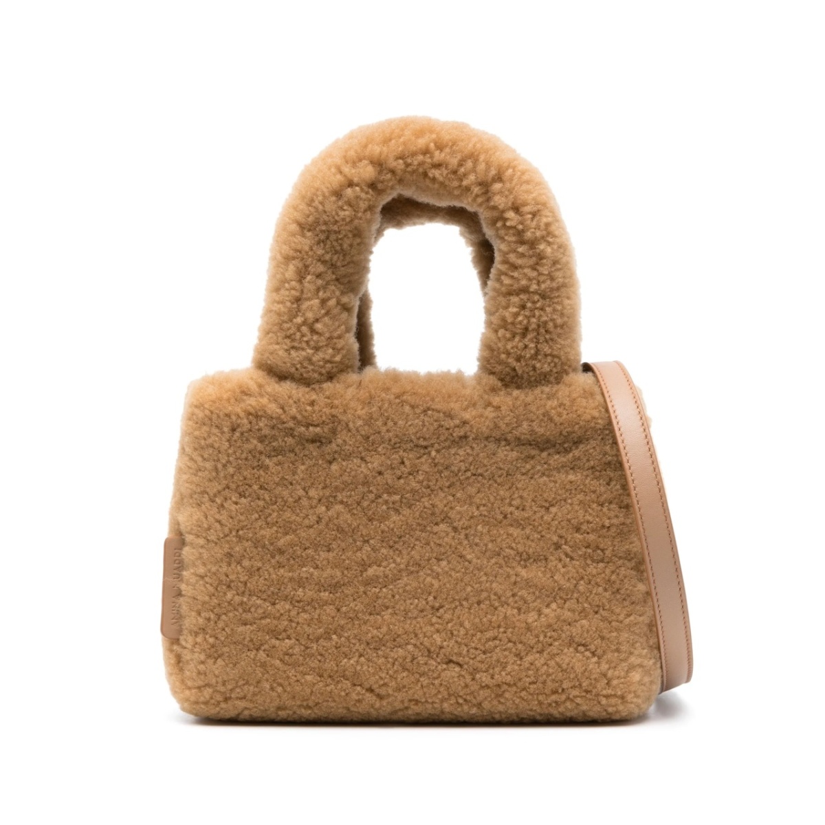 Amini Giuly shearling tote bag