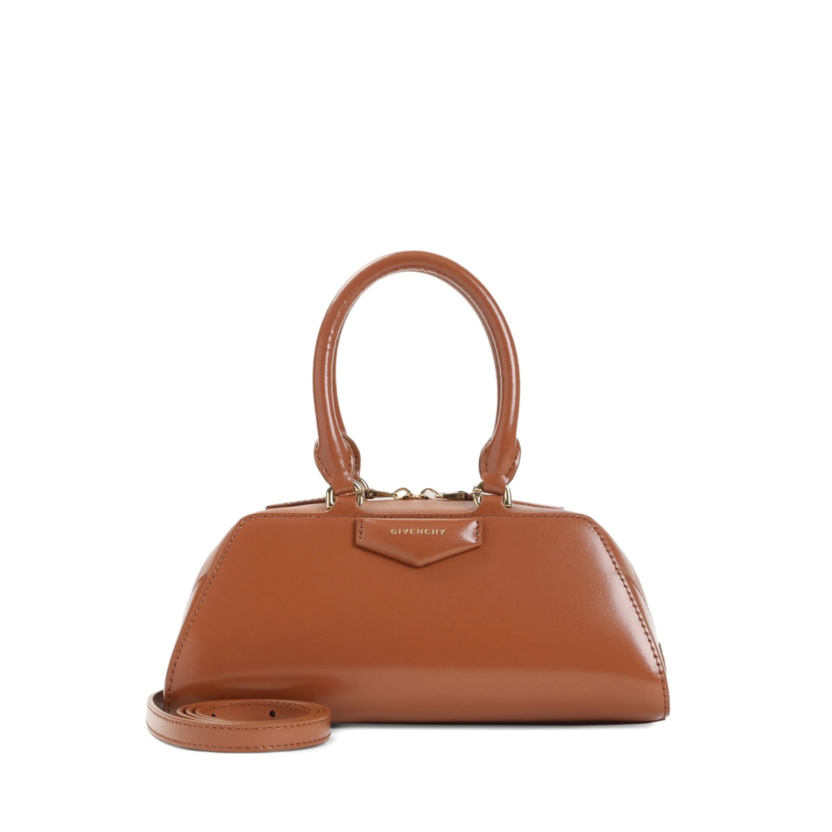 Antigona top-handle leather tote bag