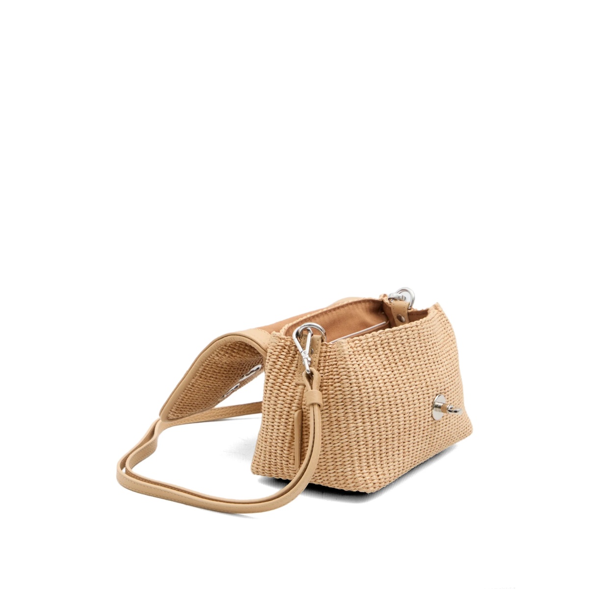 baby Postina Vimini raffia top-handle bag - Img 3