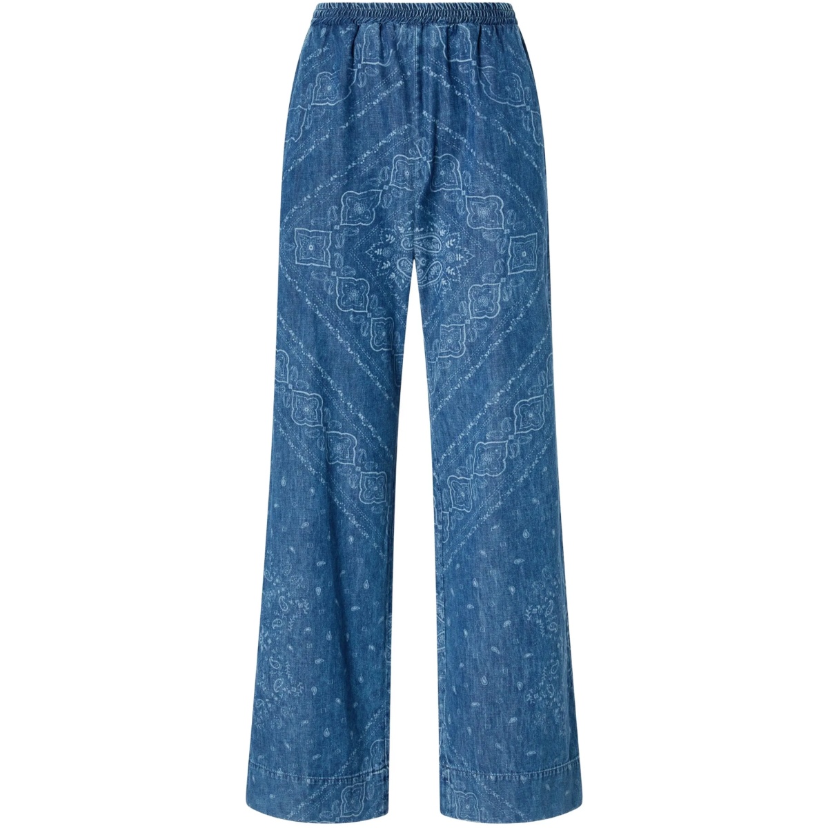 bandana-print jeans