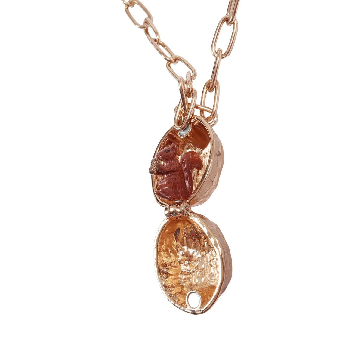 bead charm metal necklace - Img 4