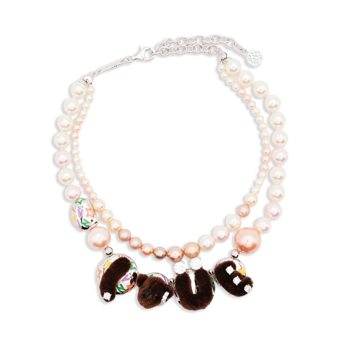 bear-motif necklace
