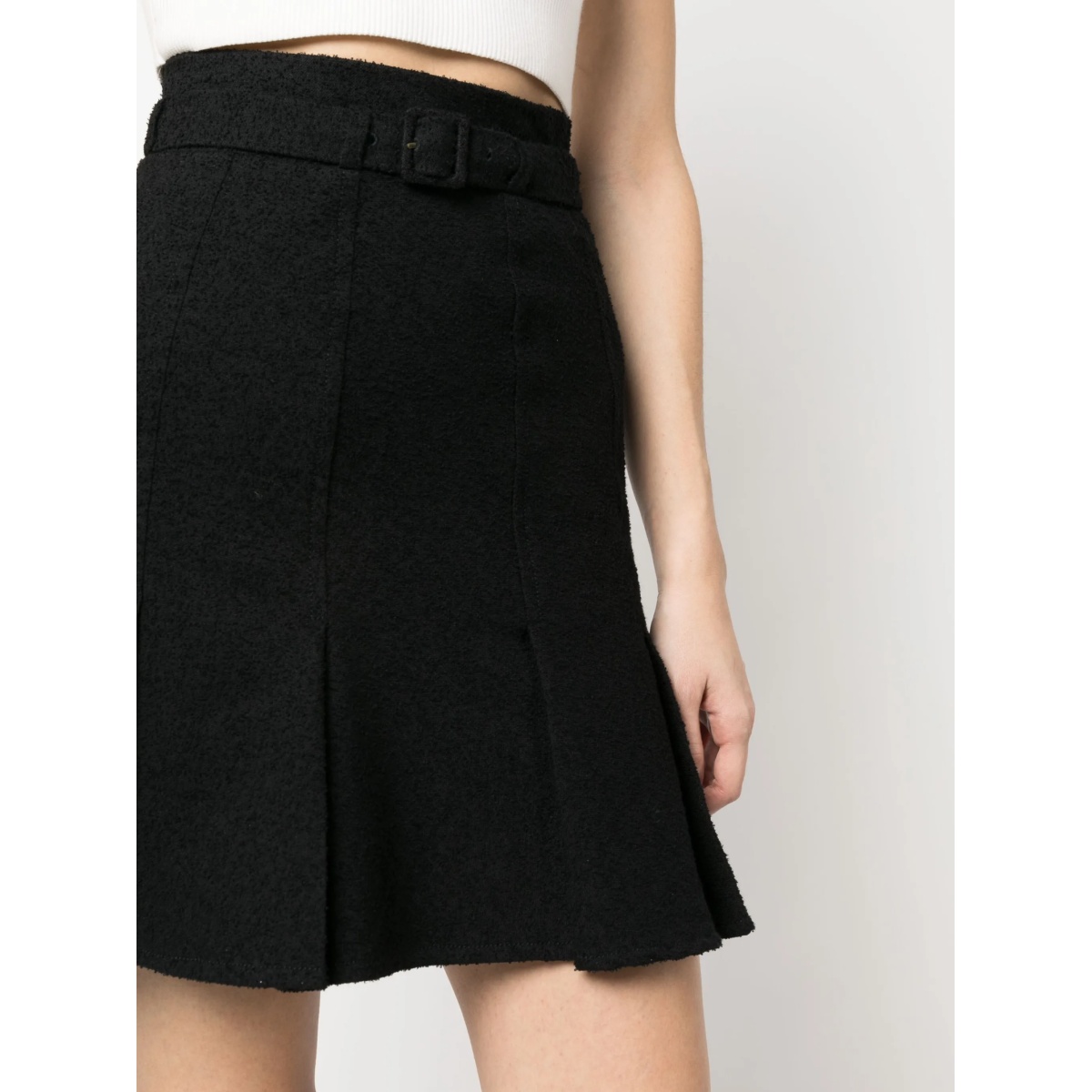 belted A-line skirt - Img 5