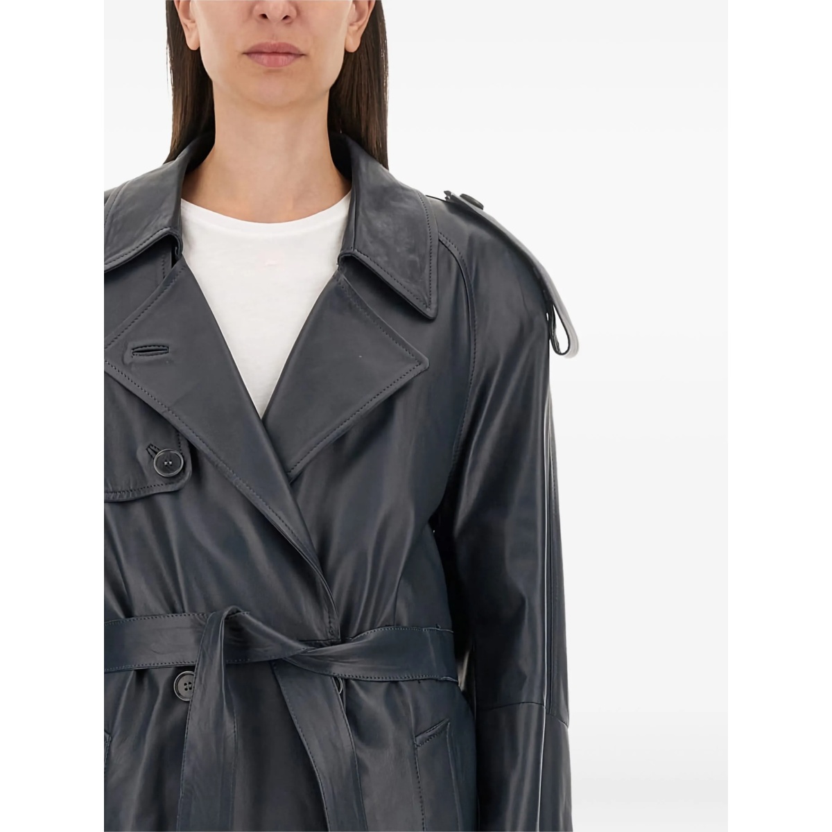belted coat - Img 2