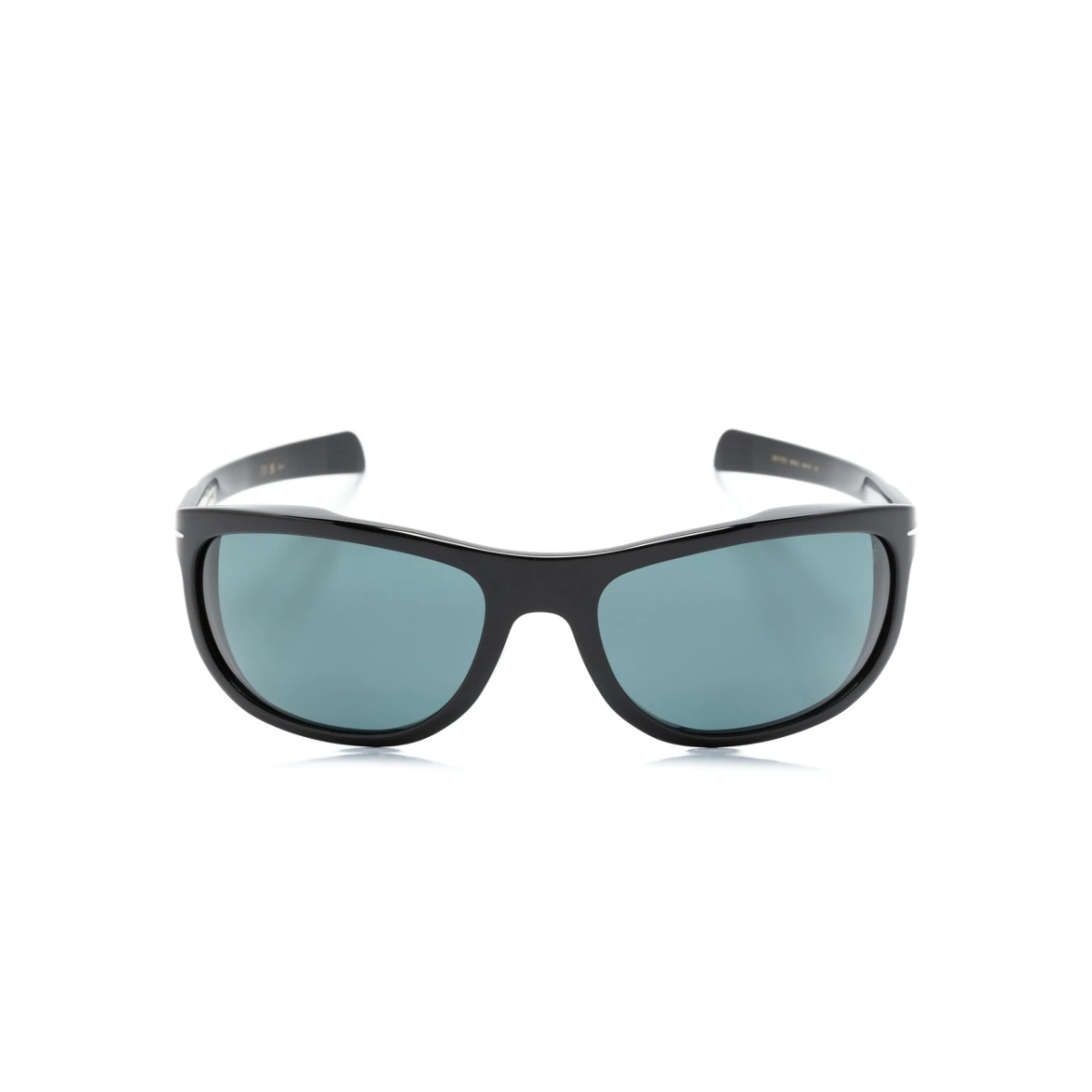 biker-style frame sunglasses