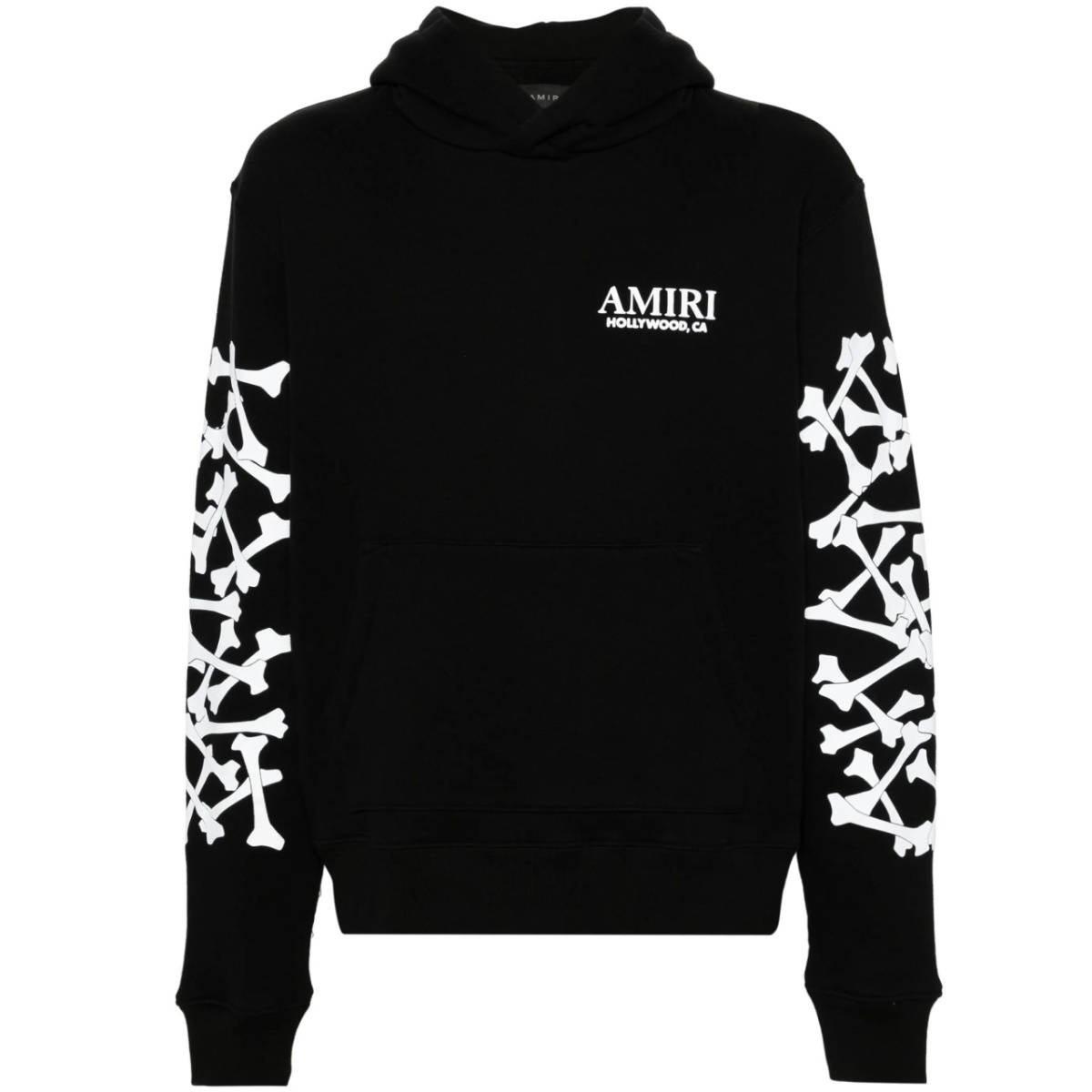 Bones Stacked lyocell hoodie