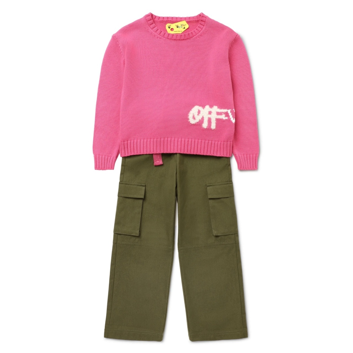 Bookish logo-belt cargo trousers - Img 4