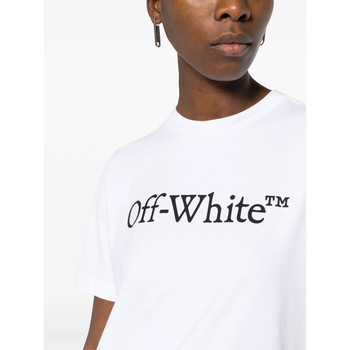 Bookish logo-print cotton T-shirt - Img 5