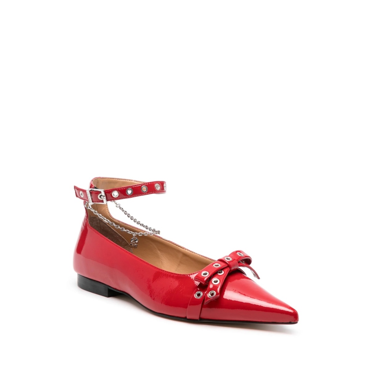 bow-detail ballet flats - Img 2