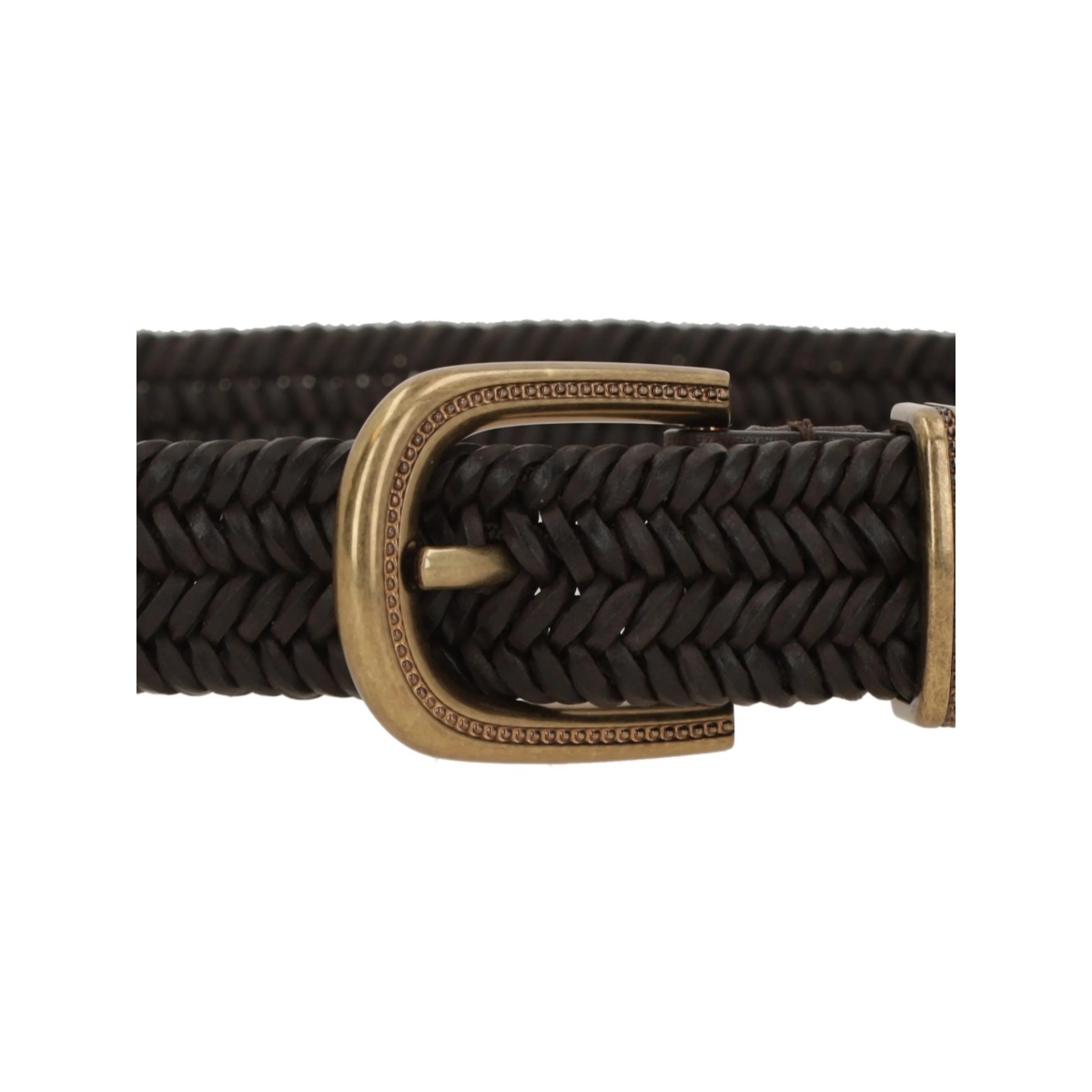 braided leather belt - Img 3