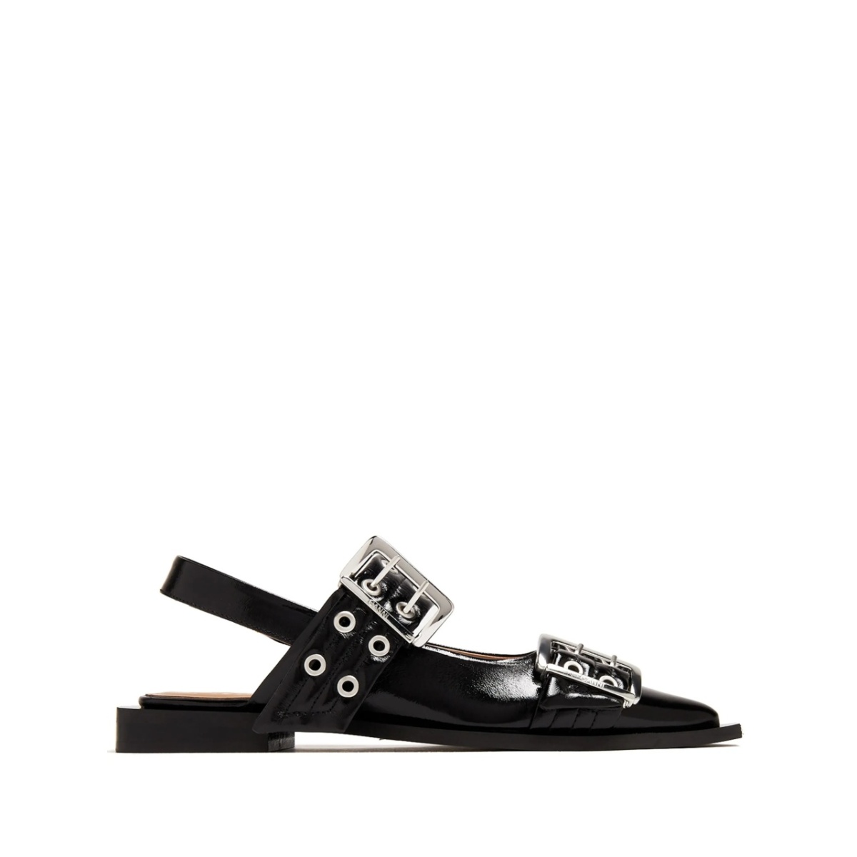 buckle ballet pumps