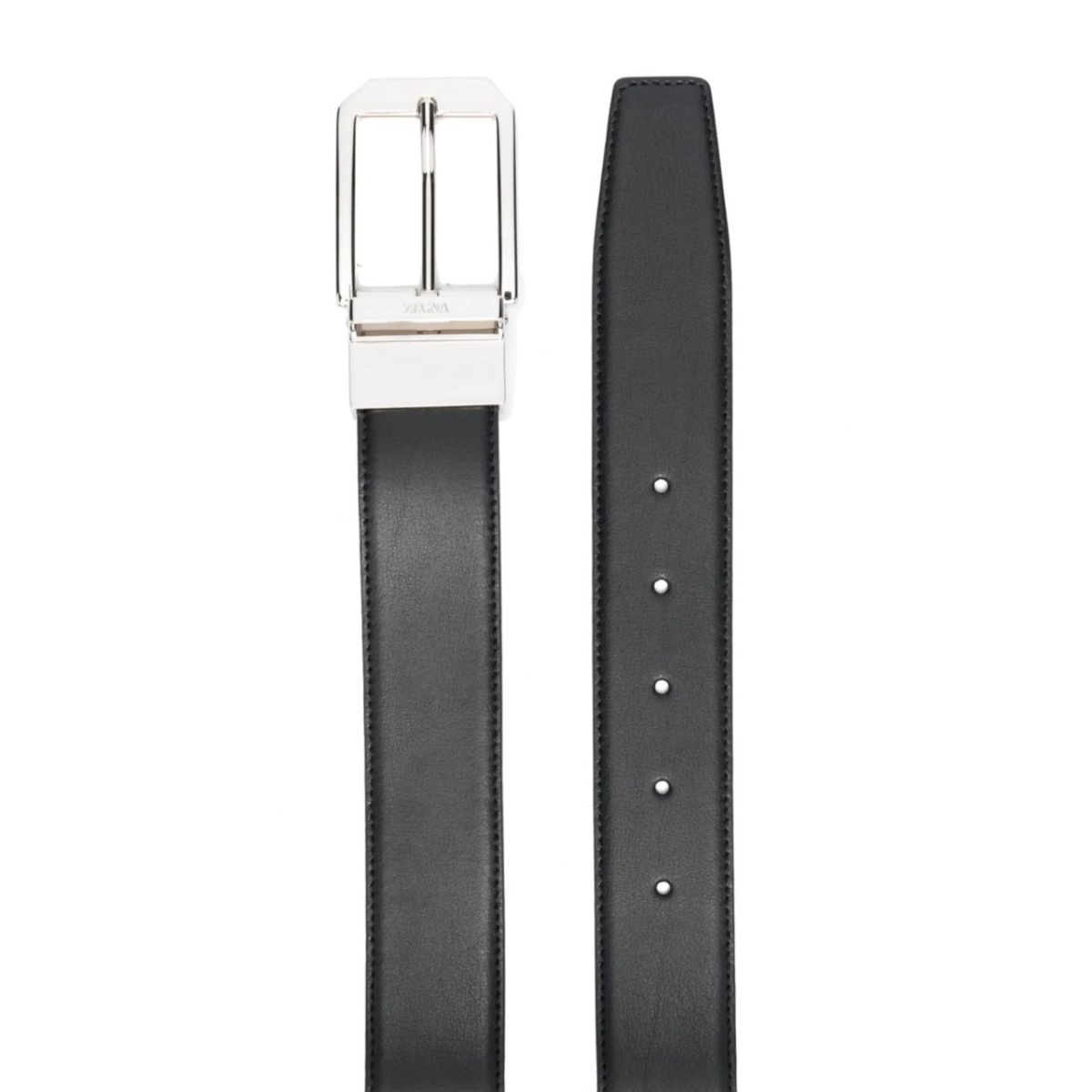 buckle-fastening leather belt - Img 2