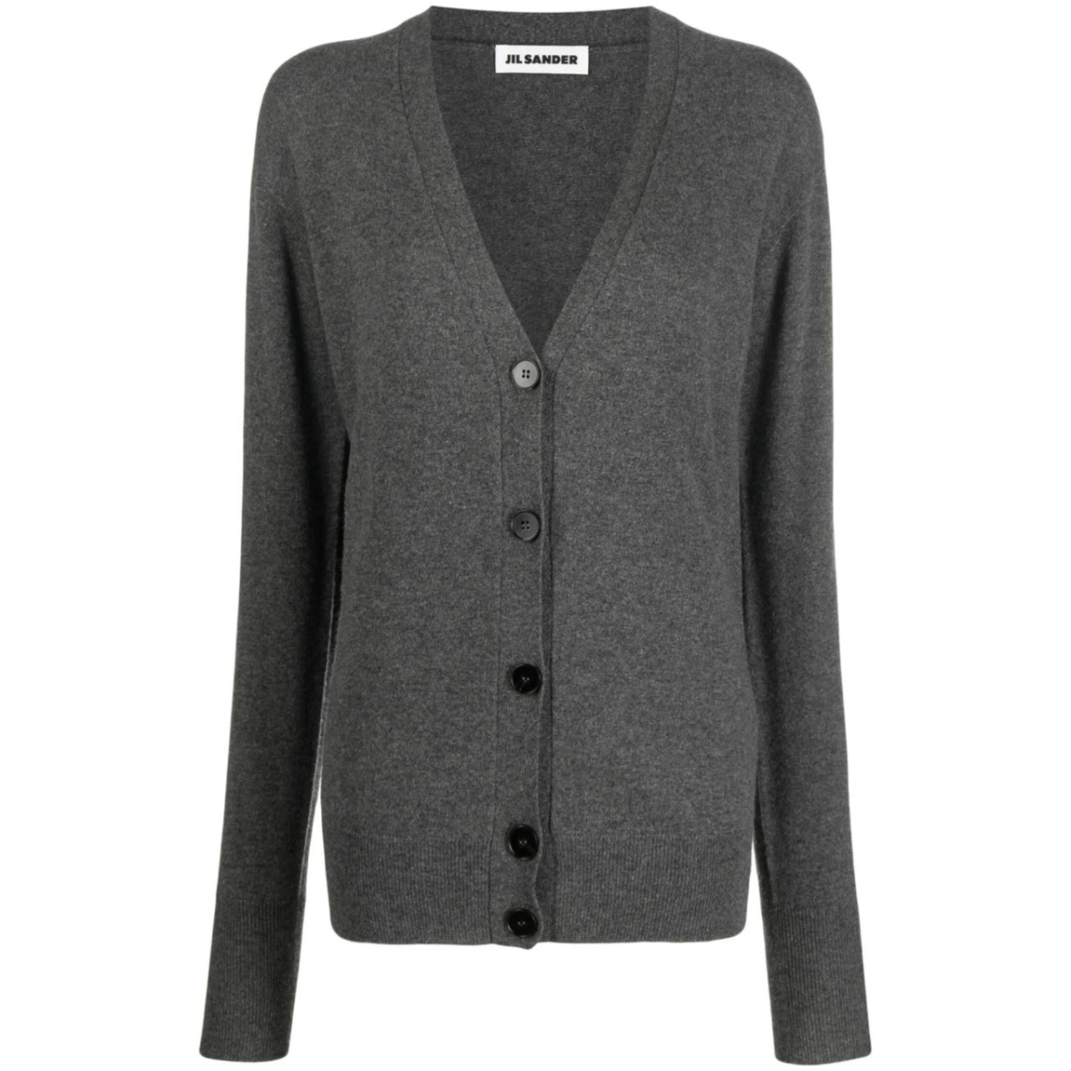 button-down cashmere cardigan