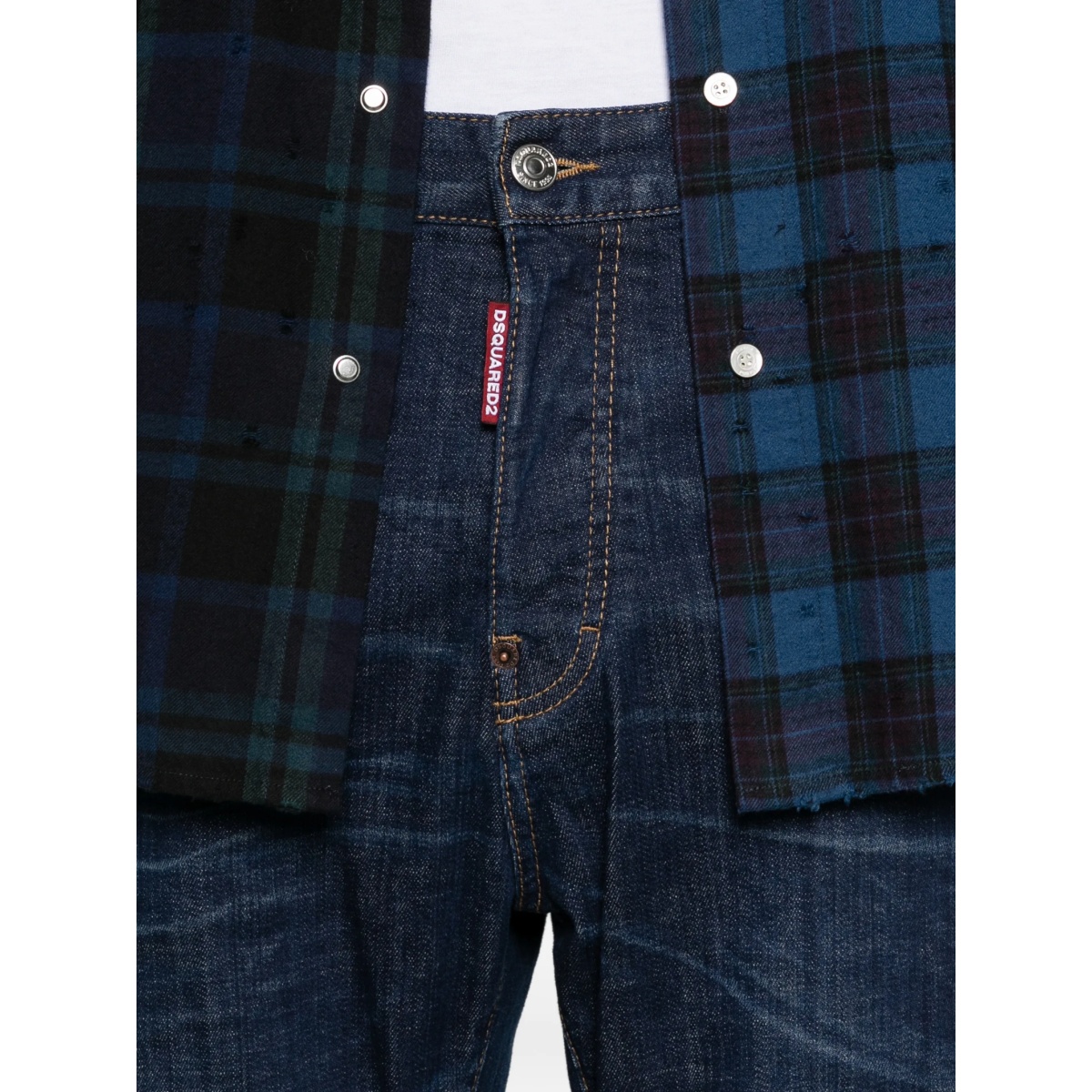 button-fastening jeans - Img 5