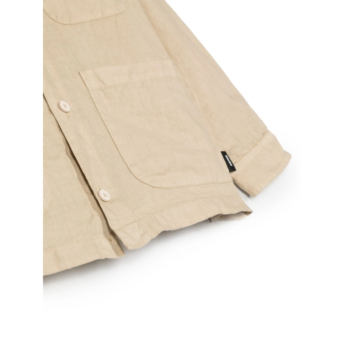 button-fastening linen shirt - Img 3