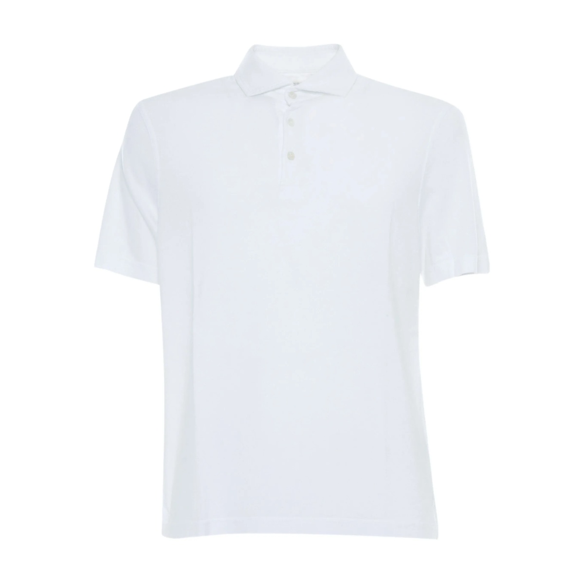 button-placket polo shirt