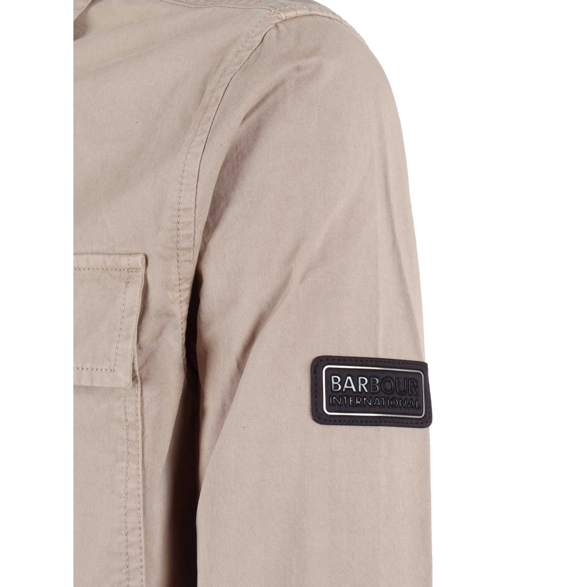 buttoned flap-pocket overshirt - Img 3