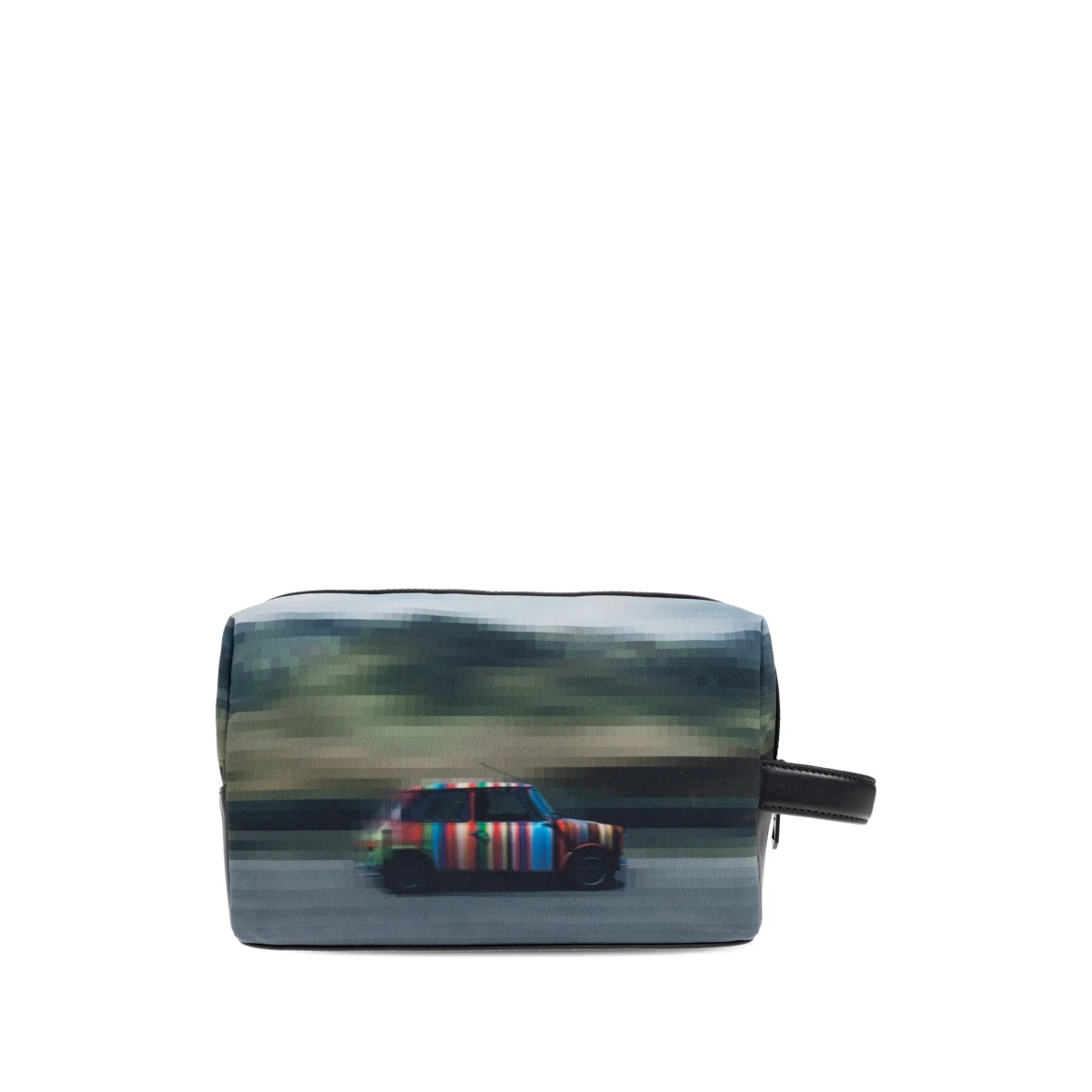 car-print cosmetic pouch