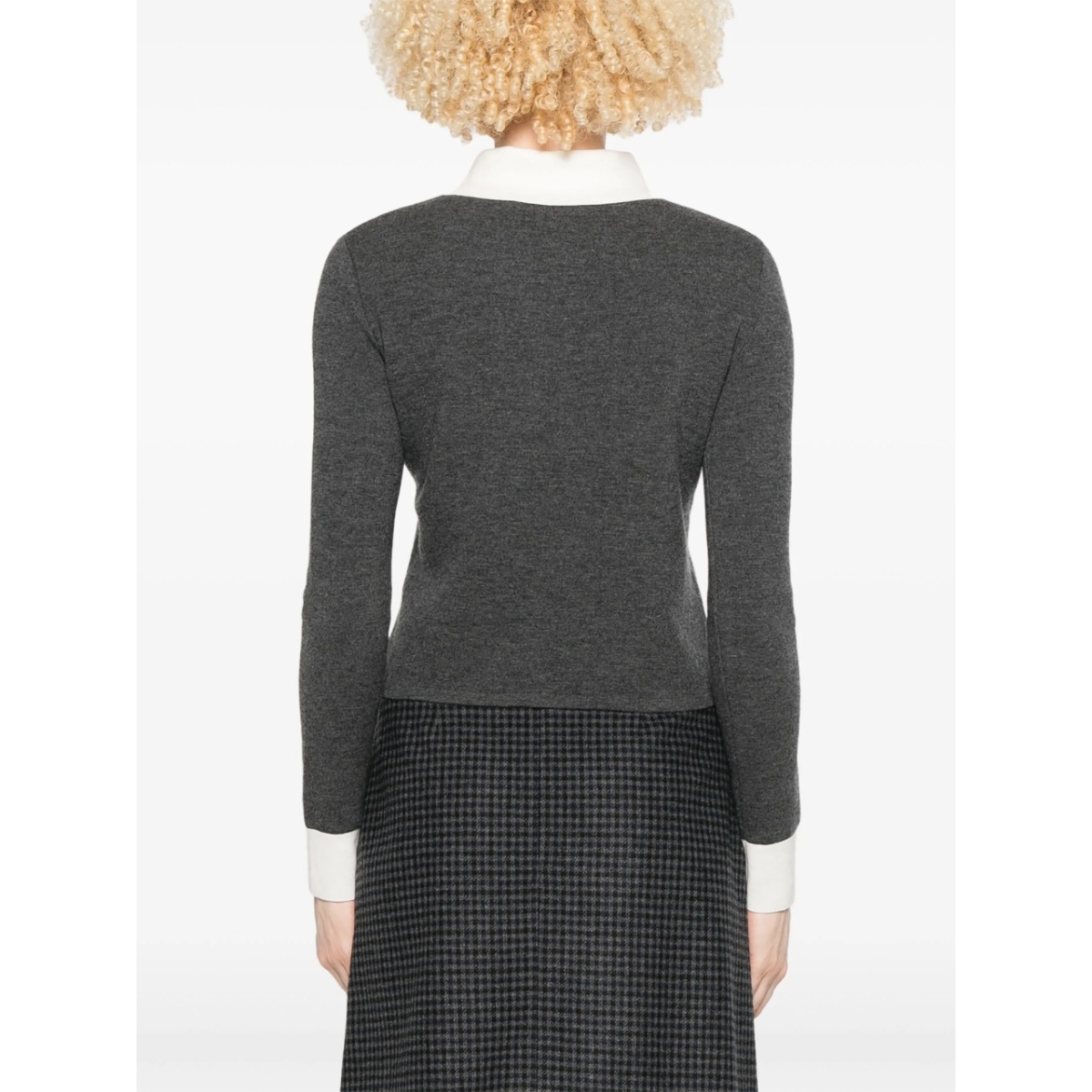 cashmere-blend cardigan - Img 4