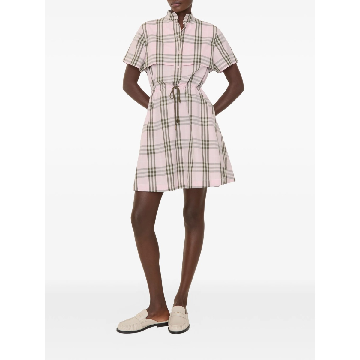 check cotton dress - Img 2
