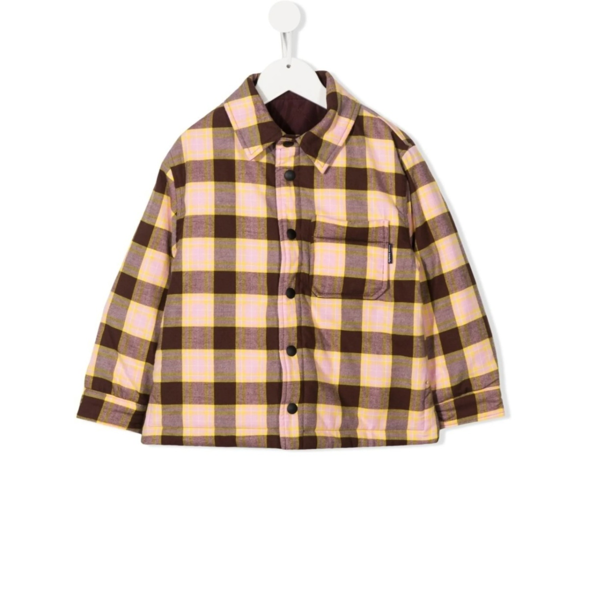check-pattern jacket