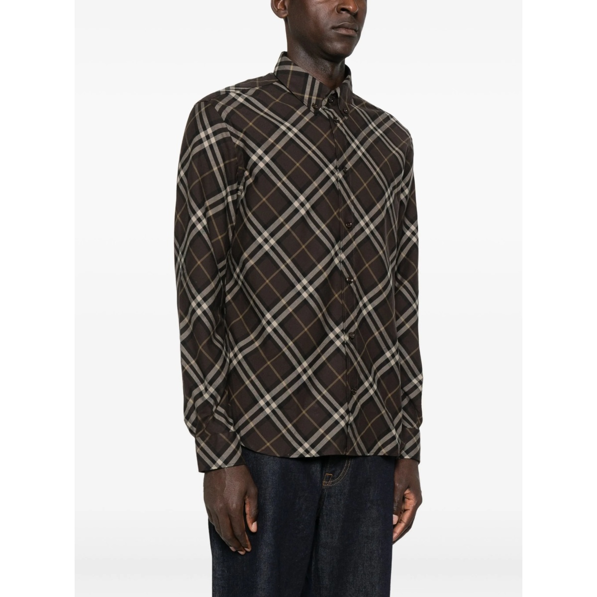 checked button-down shirt - Img 3