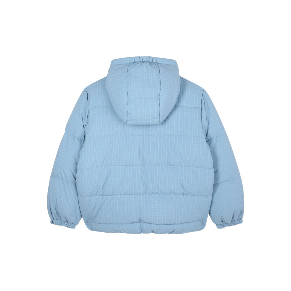 checked puffer jacket - Img 2