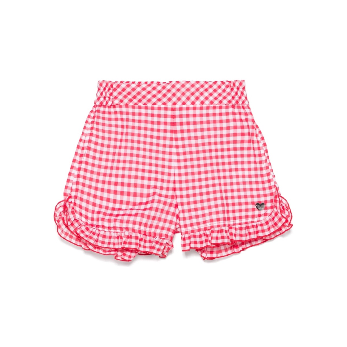 checked shorts