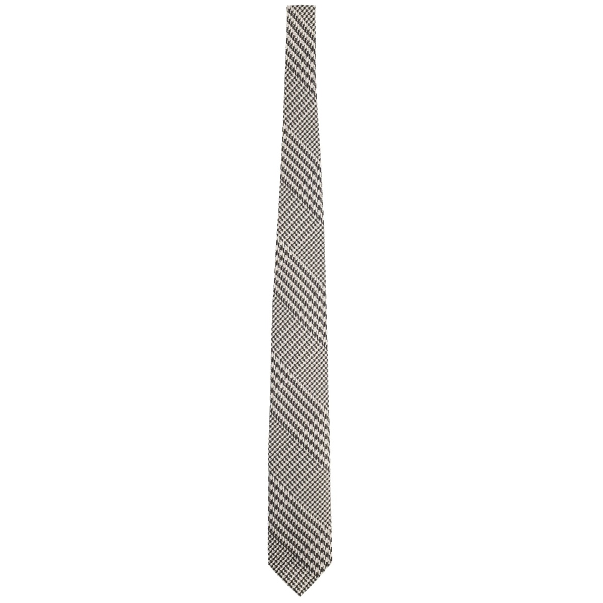 checked silk tie - Img 2