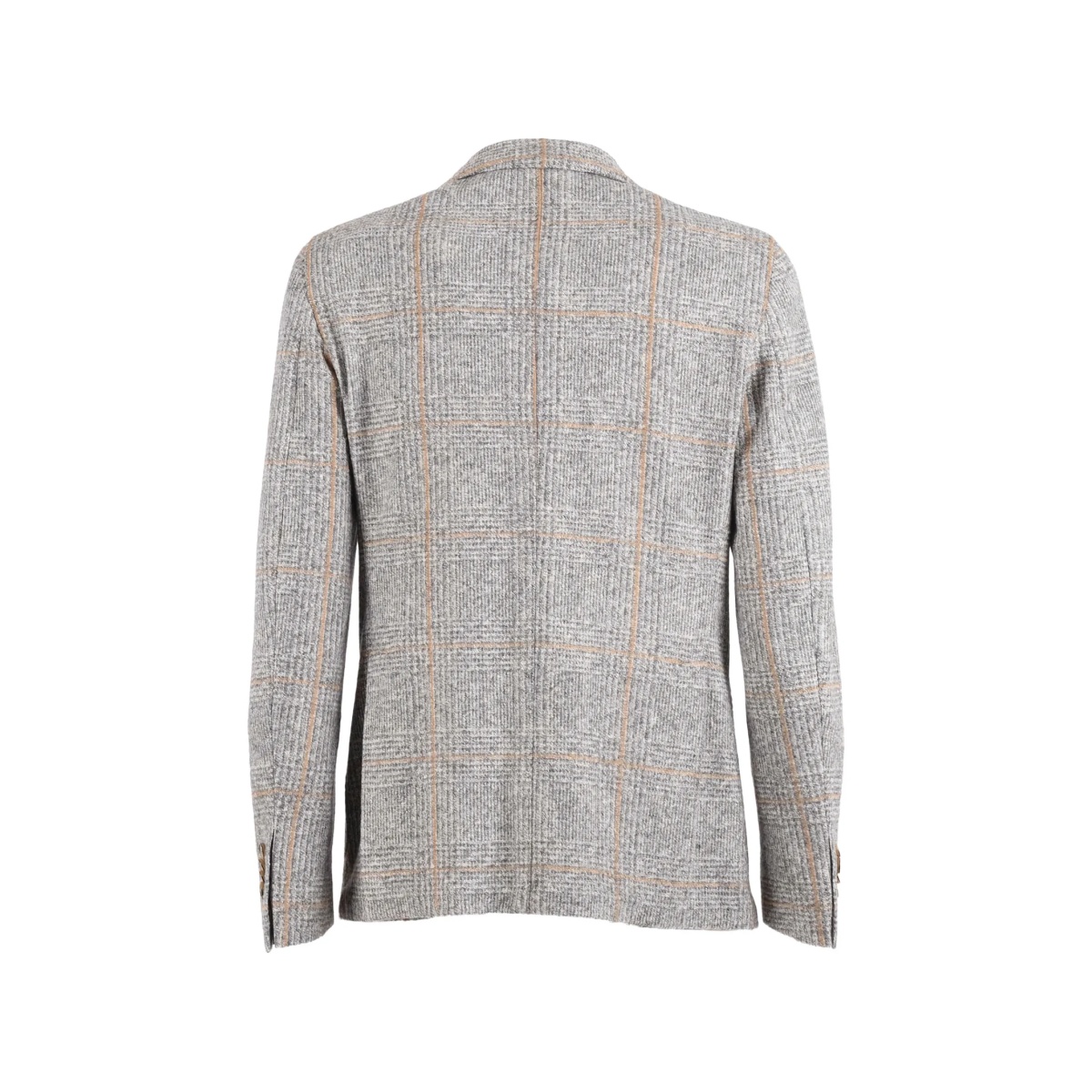 checked single-breasted blazer - Img 2