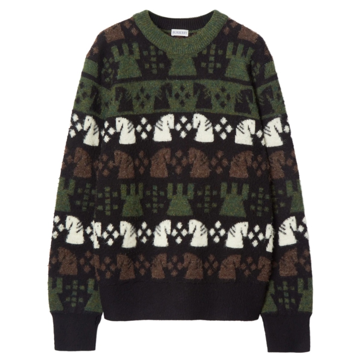 Chess wool-blend jumper
