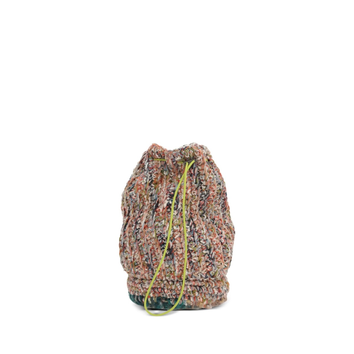 Chunky-knitted shoulder bag
