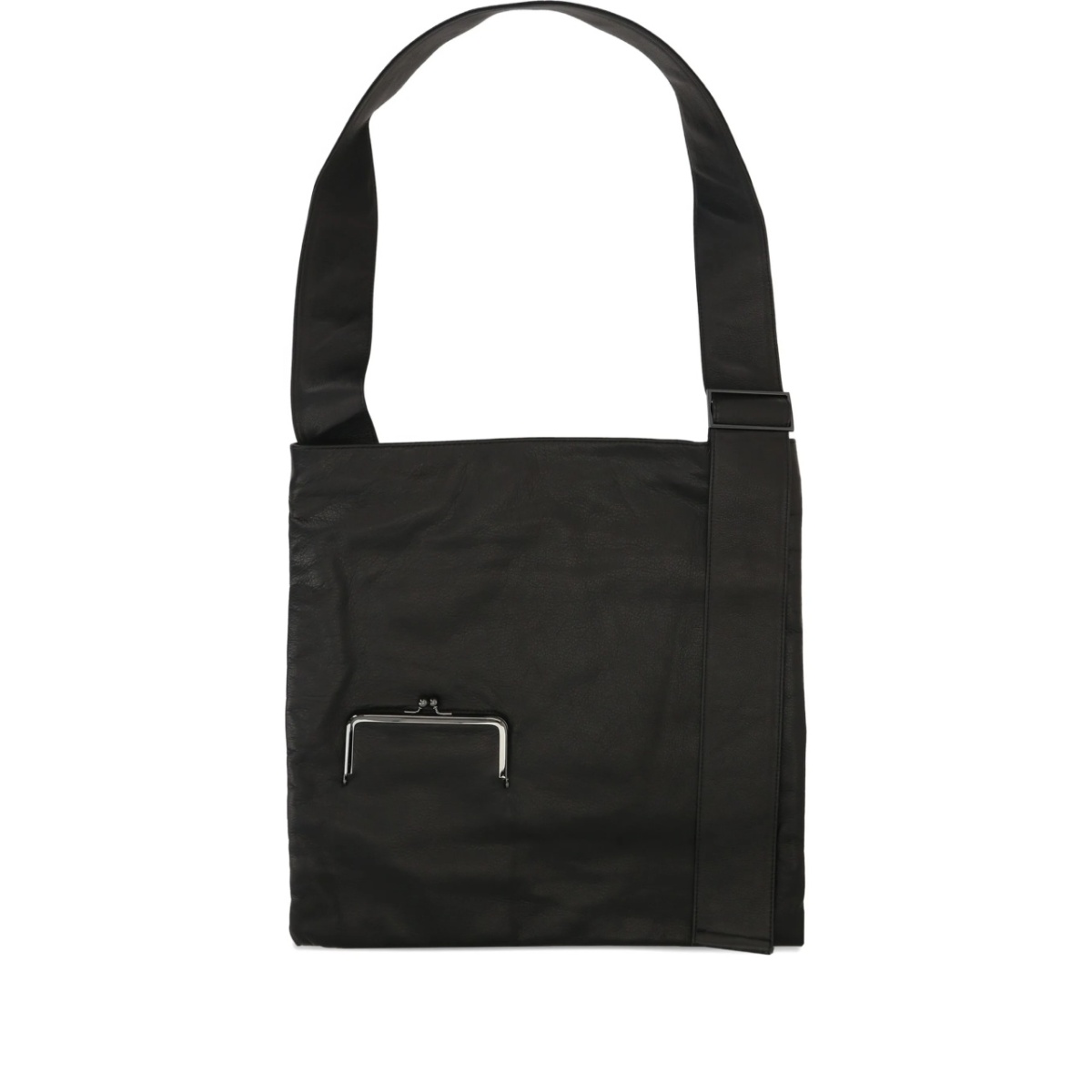 Clasp shoulder bag