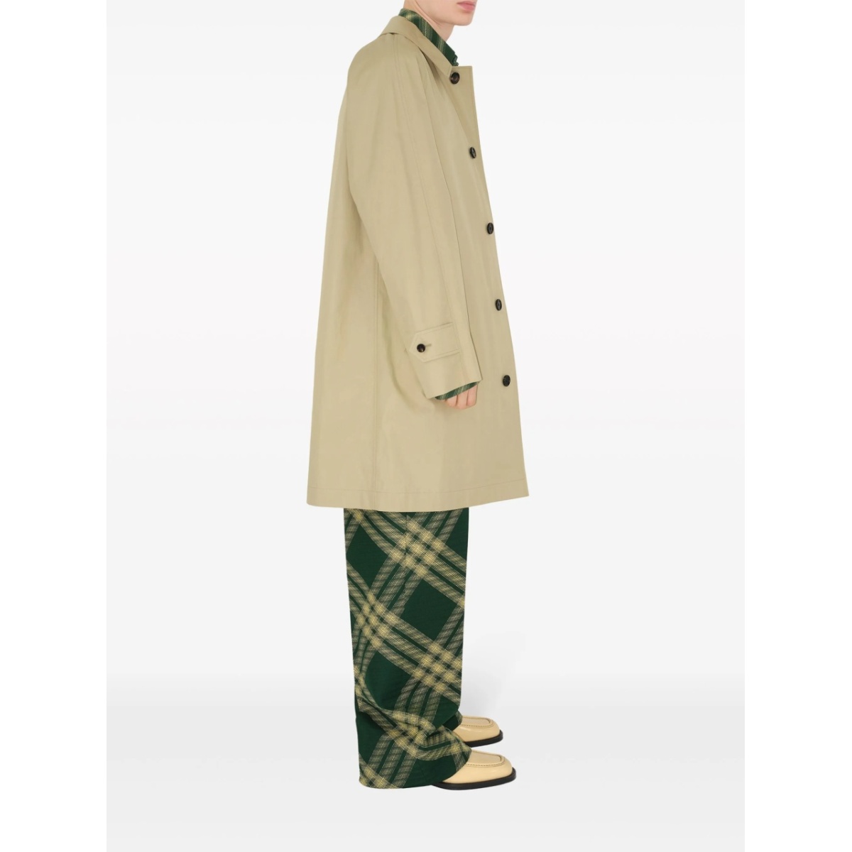 classic above-the-knee raincoat - Img 3